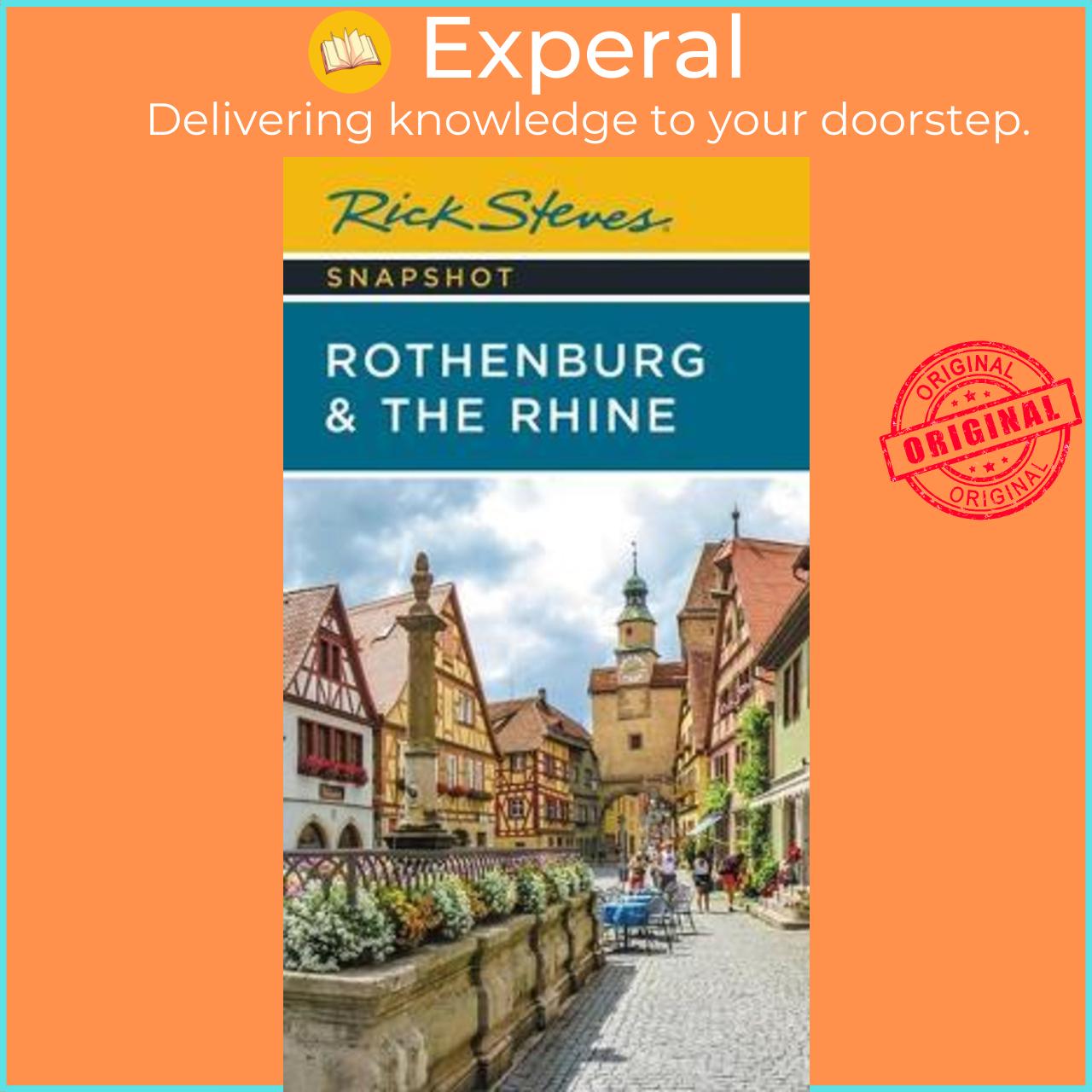Sách - Rick Steves Snapshot Rothenburg & the Rhine  by Rick Steves