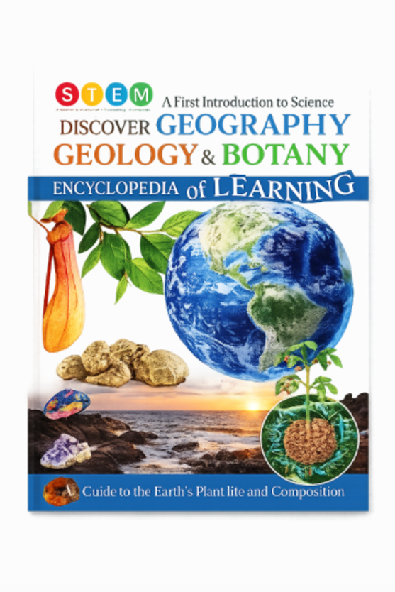 Sách Ency Of Learning - Geography, Geology, Botany