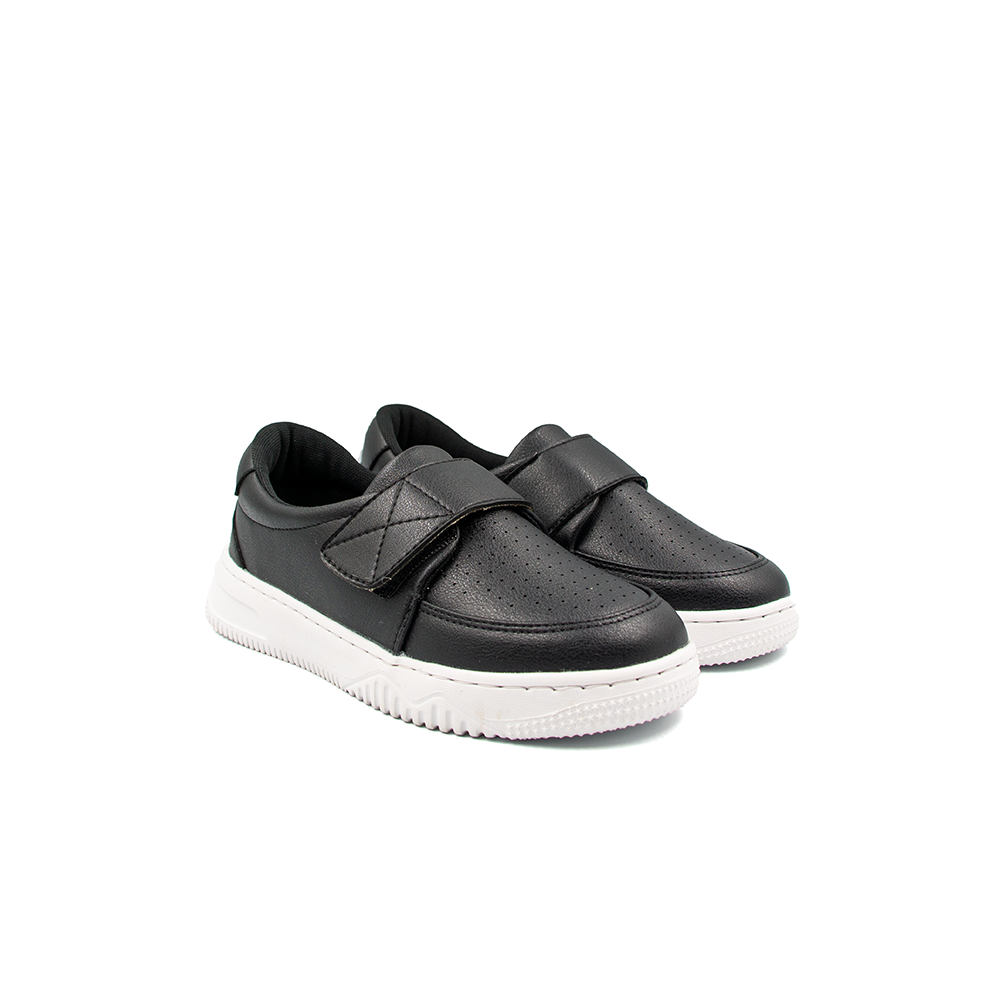 Giày Sneaker Nữ TOMOYO Da Microfiber Quai Dán TMW328