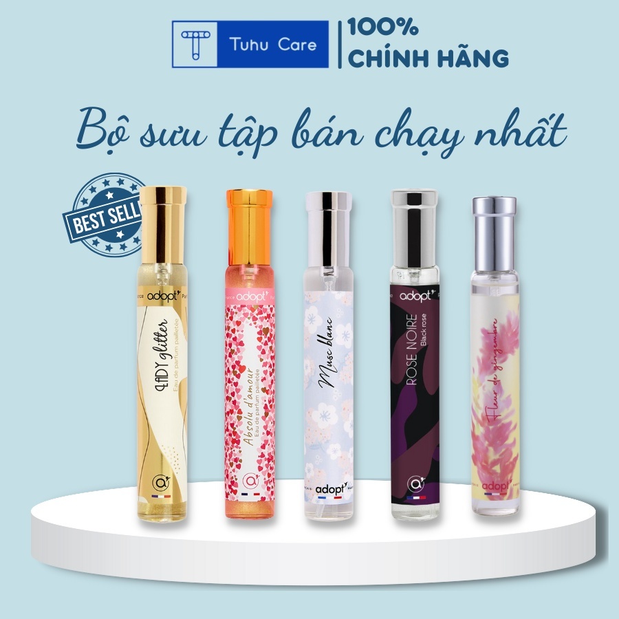 Nước hoa nữ Adopt Absolu d'amour 30ml thơm lâu chính hãng Pháp, mùi hương trẻ trung, thơm mát, best seller tháng