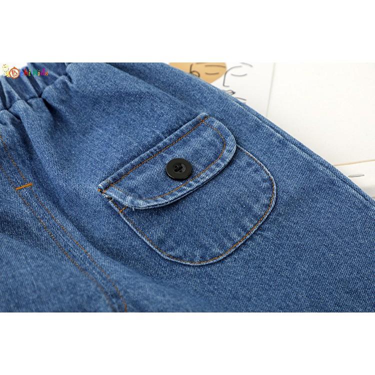Set áo thun quần jean trẻ em , quần áo trẻ em từ 8 tháng đến 4 tuổi - B275