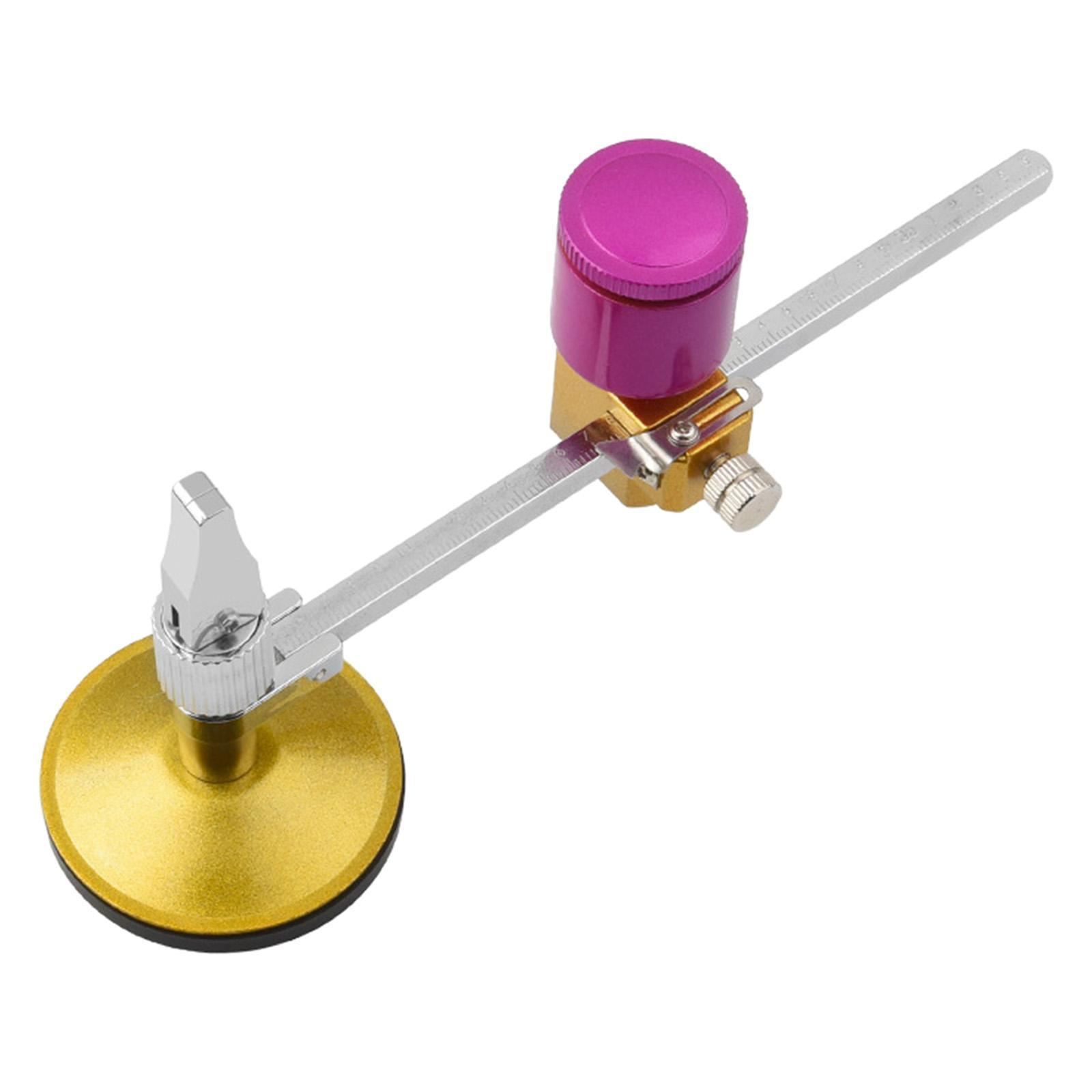 40cm/15.75inch Max. Round Dia Adjustable Glass Circle Cutting Suction Cup Cutter