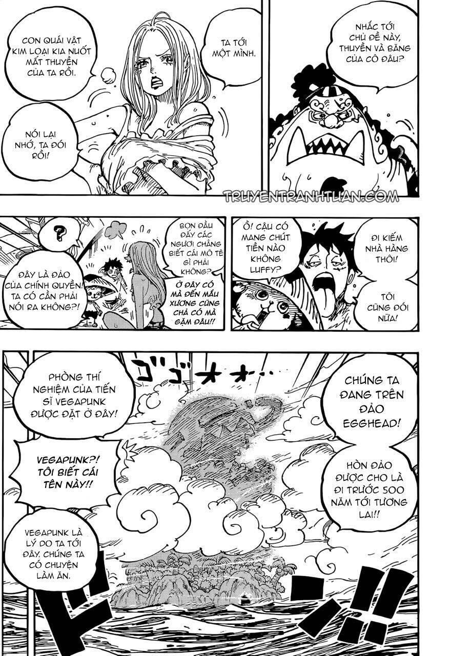đảo hải tặc - one piece chapter 1061 11