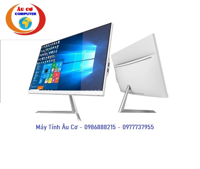 Trọn Bộ Máy Tính All In One 24inchThế Hệ Mới Intel Core I3 Ram /Ram 8G /SSD 128G/ Tích hợp /Mic/Loa/wifi - Rất tiện / gọn / Và Sang Trọng