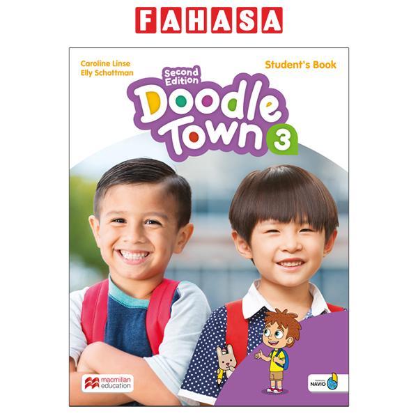 Doodle Town Level 3 Students Book  Navio App 2nd Edition