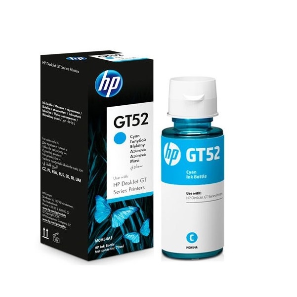 HP GT52 Cyan Original Ink Bottle (M0H54AA) - Hàng chính hãng