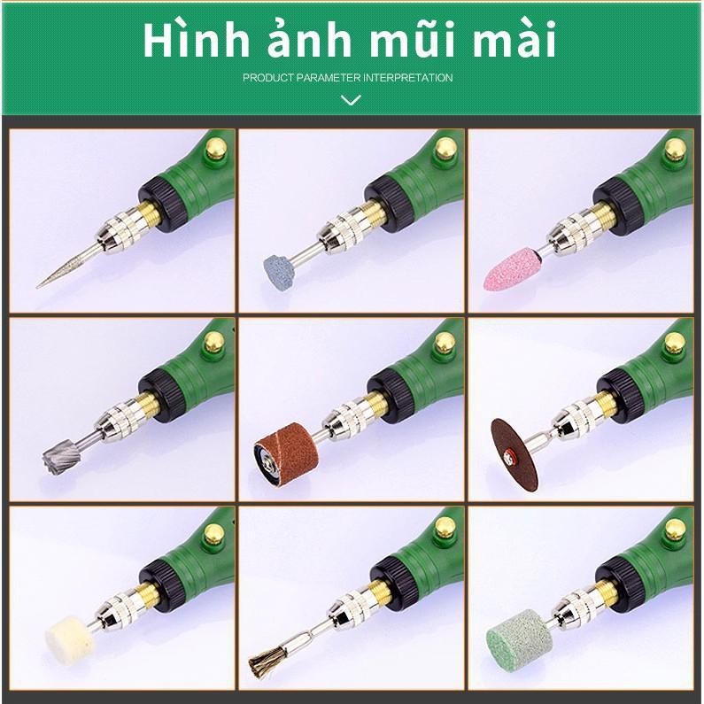 Máy mài bóng cầm tay mini 108 chi tiết 