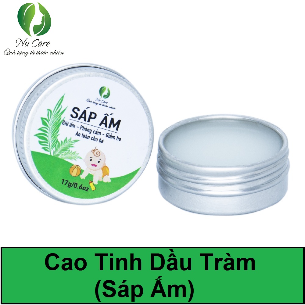 Cao tinh dầu tràm (sáp ấm)  NuCare 17gr