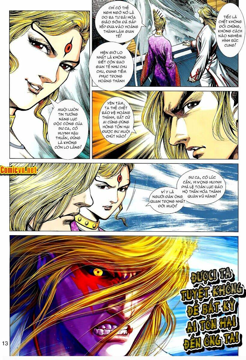 thiên tử truyền kỳ 8 - thương thiên bá hoàng chapter 11 13