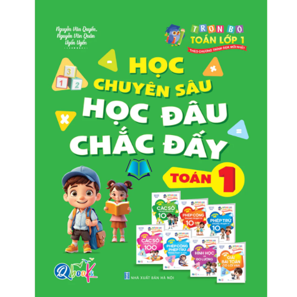 Sách - Bộ Sách Nâng Cao Lớp 1 - Đọc Mở Rộng, Học Chuyên Sâu, Giải Toán Có Lời Văn, Để Giỏi Toán