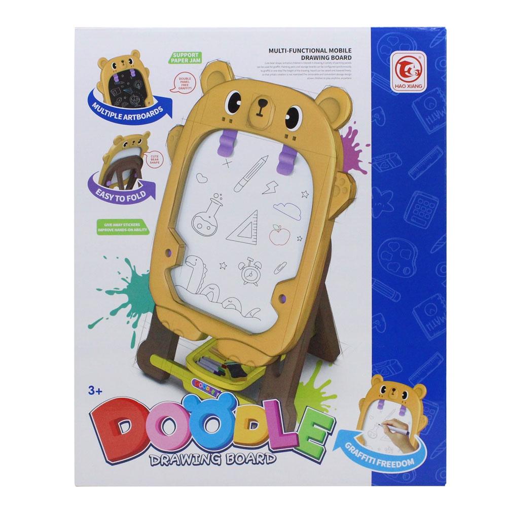 Đồ chơi bảng vẽ tay kích thước to có chân đứng hình gấu