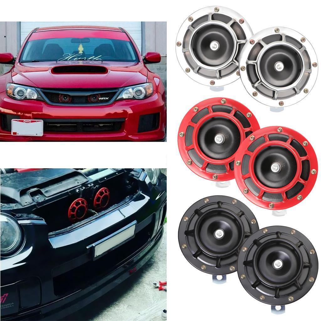 2 Pieces 12V Bass Basin Type Loudspeaker Signal