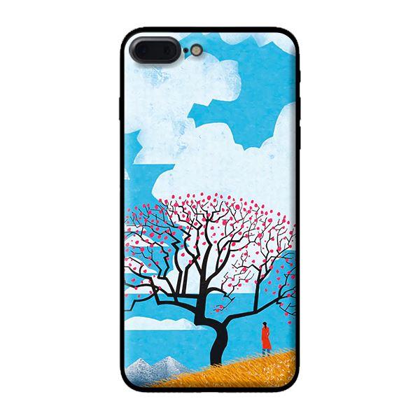Ốp in cho iPhone 8 Plus Cô Đơn - Hàng chính hãng