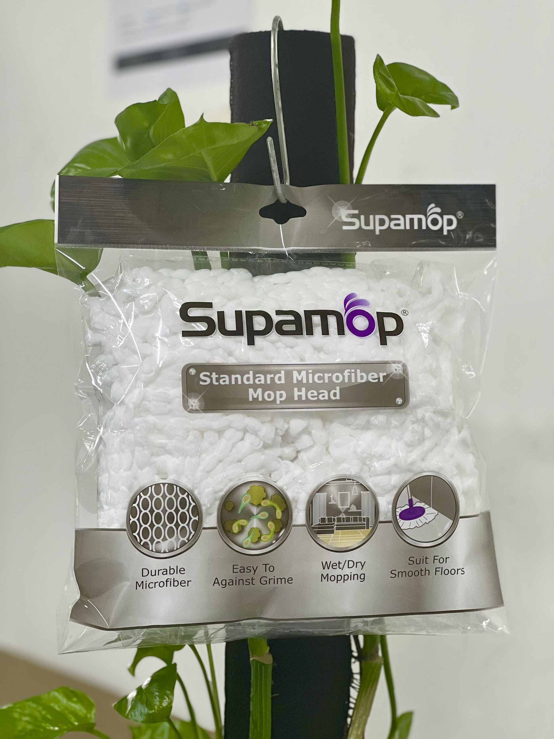 2 BÔNG LAU NHÀ 360 OMEGA SUPA MOP ĐÀI LOAN