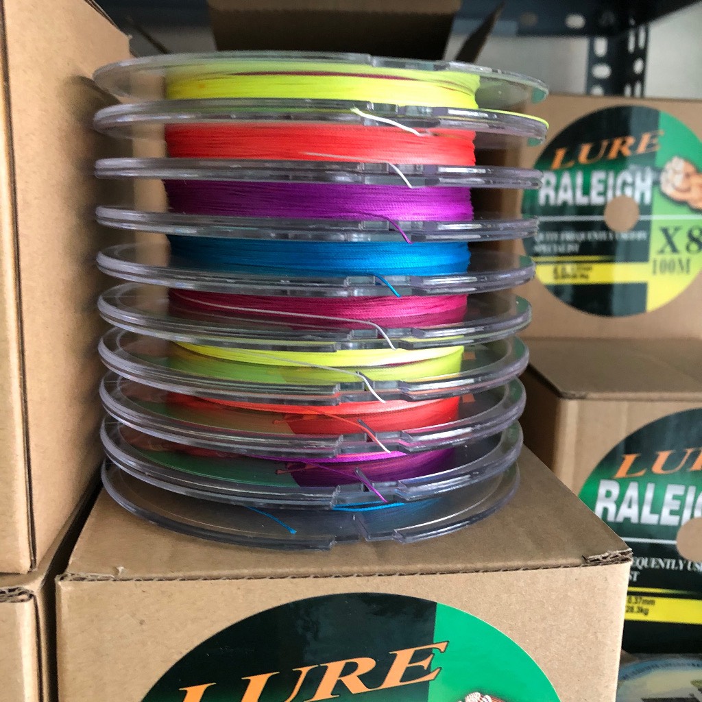Dù lure dây câu cá chuyên lure X8 dài 50m siêu mịn 8 lõi siêu khỏe