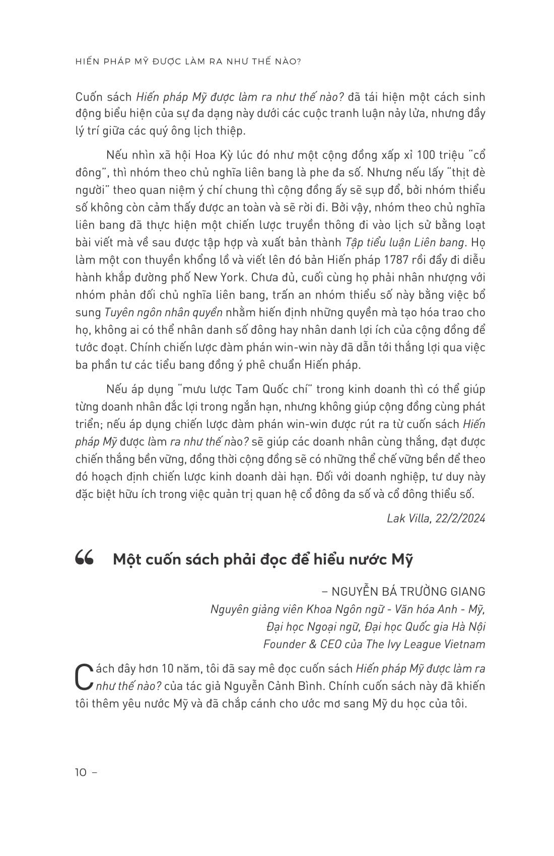 Hiến Pháp Mỹ Được Làm Ra Như Thế Nào?