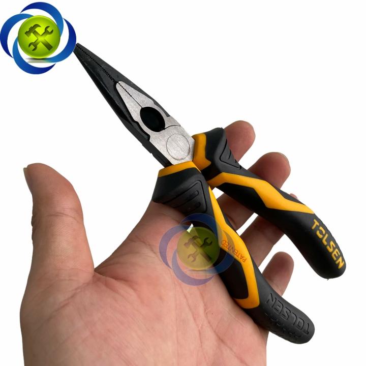 Kìm nhọn Tolsen 10021 dài 160mm loại công nghiệp