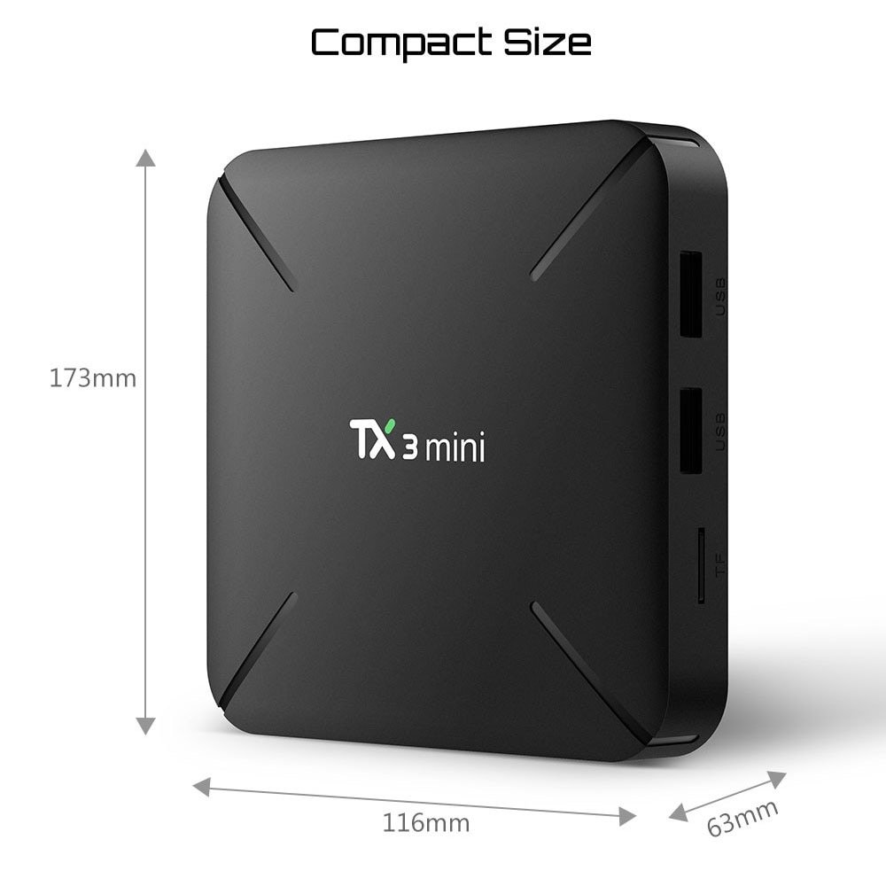 TX3 Mini Android 7.1 Amlogic S905W Set Top Box - Hàng chính hãng