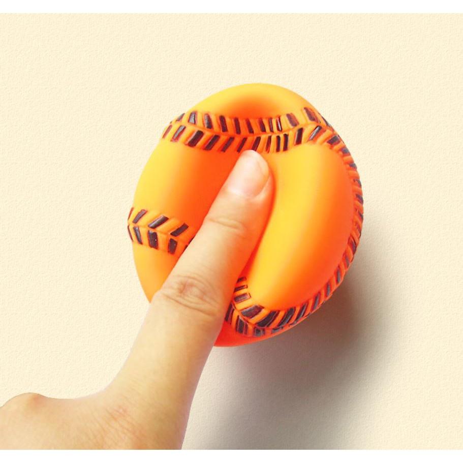 Đồ chơi chó mèo bóng chày bóng tennis phát ra tiếng kêu/ đồ chơi gặm cho chó