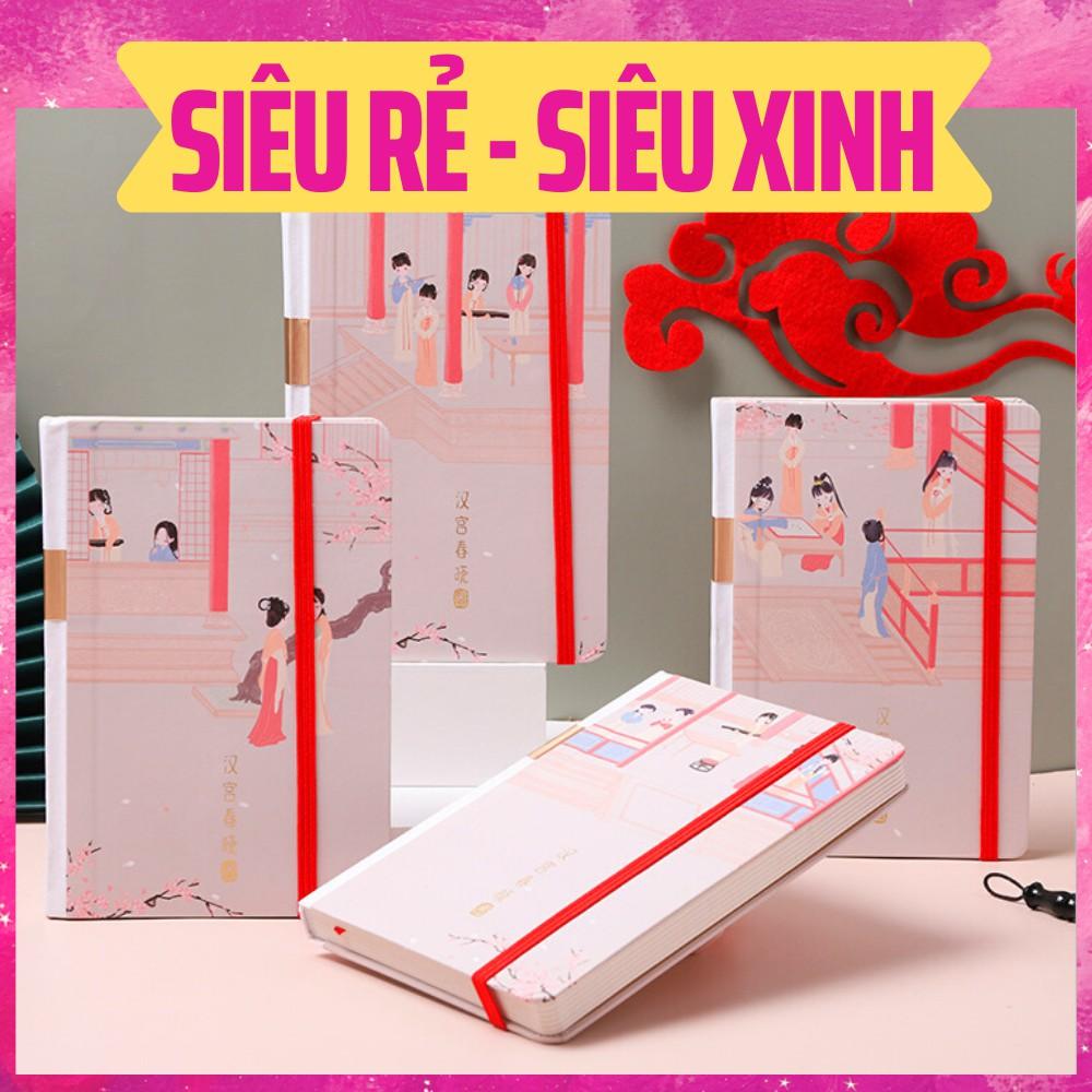 Sổ tay cổ trang - phong cách cổ điển - scrapbook siêu đẹp