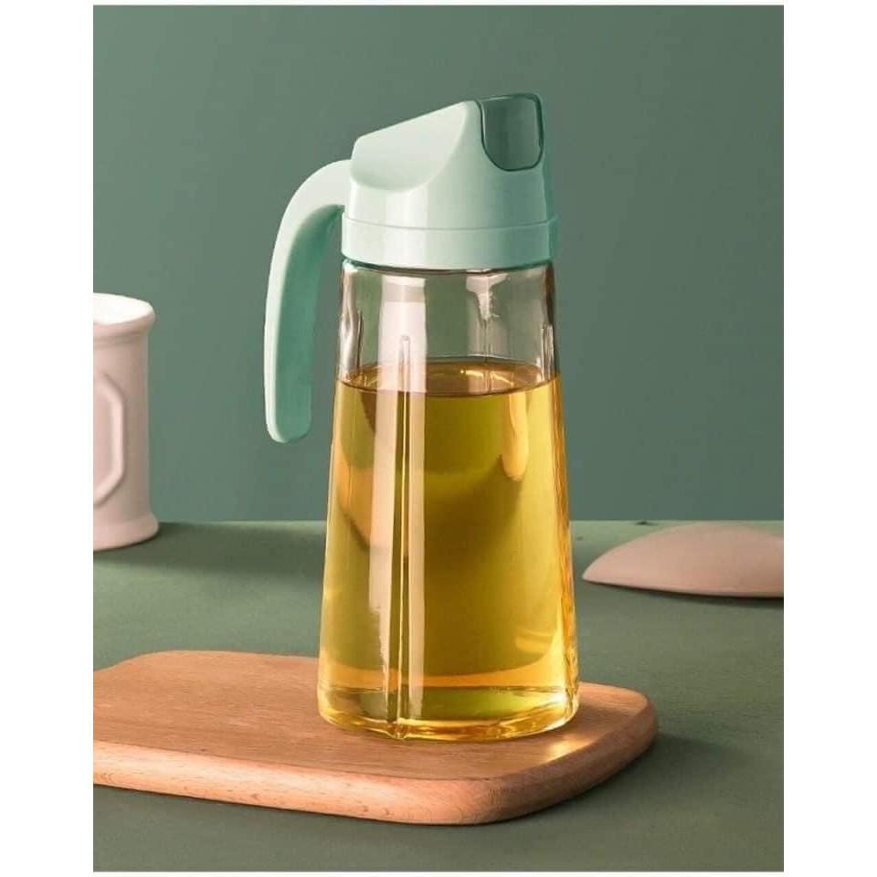 BÌNH THUỶ TINH RÓT DẦU 600ml