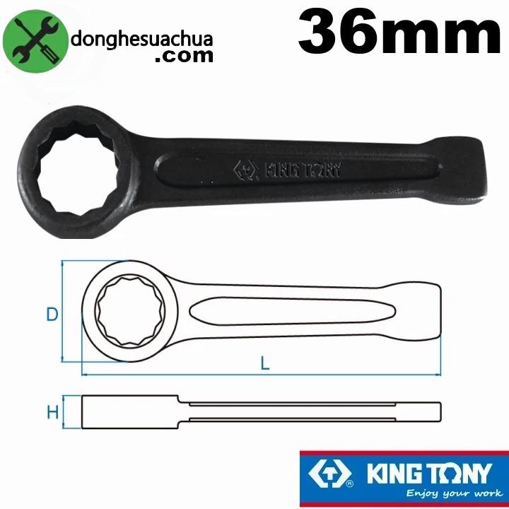 Cờ lê vòng đóng 36mm Kingtony 10B0-36 dài 205mm