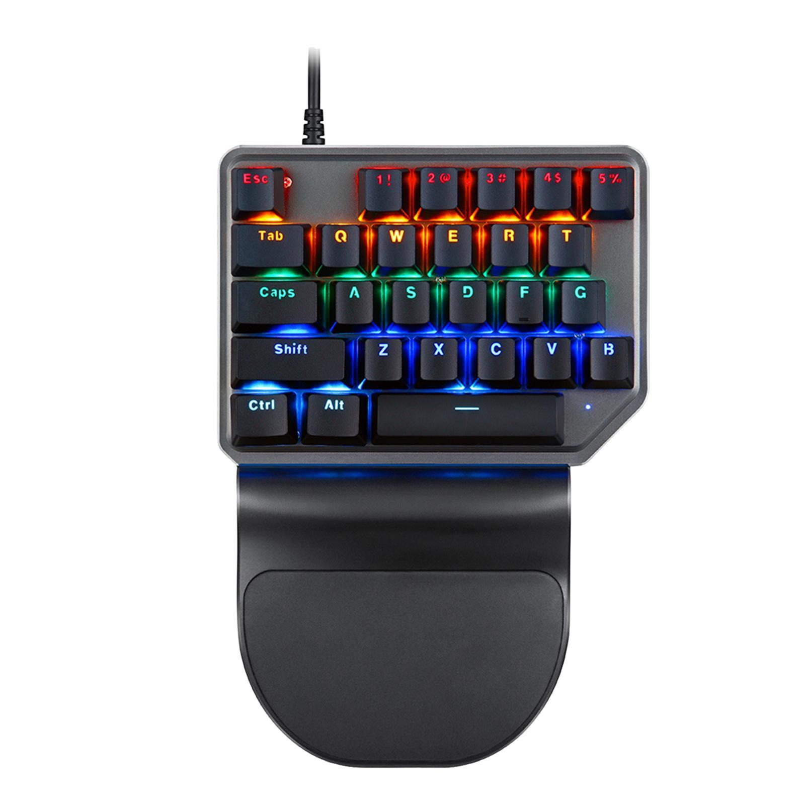 Kokiya K27  Handed USB Mechanical Gaming Keyboard 27-Key Mini Mechanical
