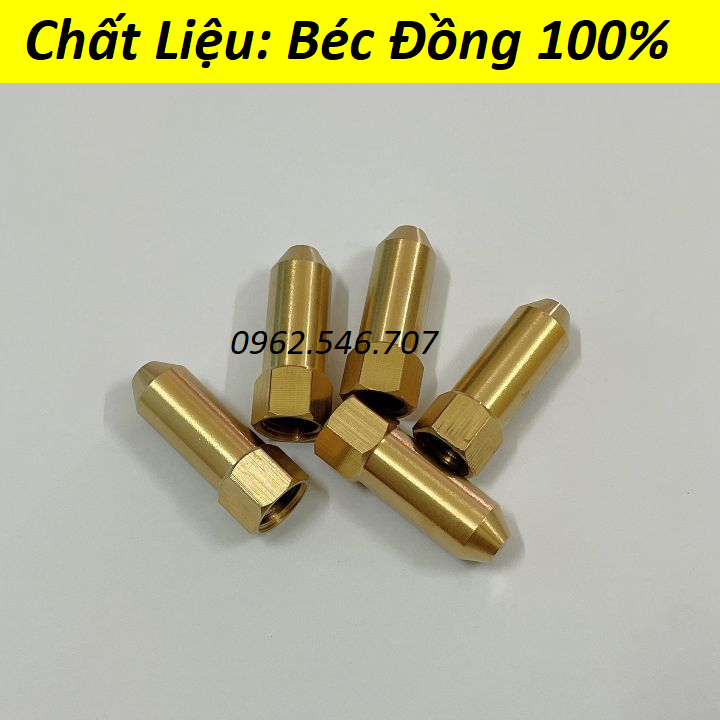 Béc rửa xe bằng đồng áp lực cao ren trong 13mm