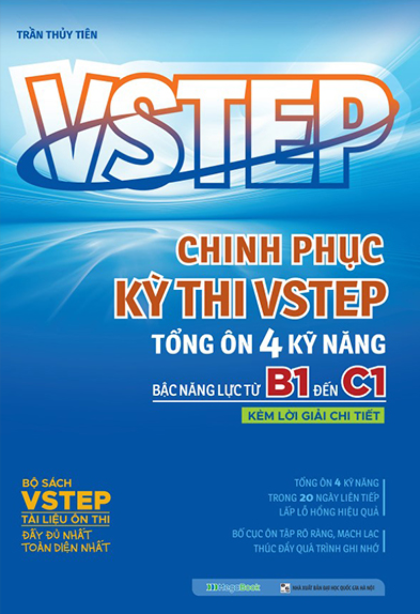 VSTEP - Chinh Phục Kỳ Thi VSTEP - Tổng Ôn 4 Kỹ Năng Bậc Năng Lực Từ B1 Đến C1 (MEGA)
