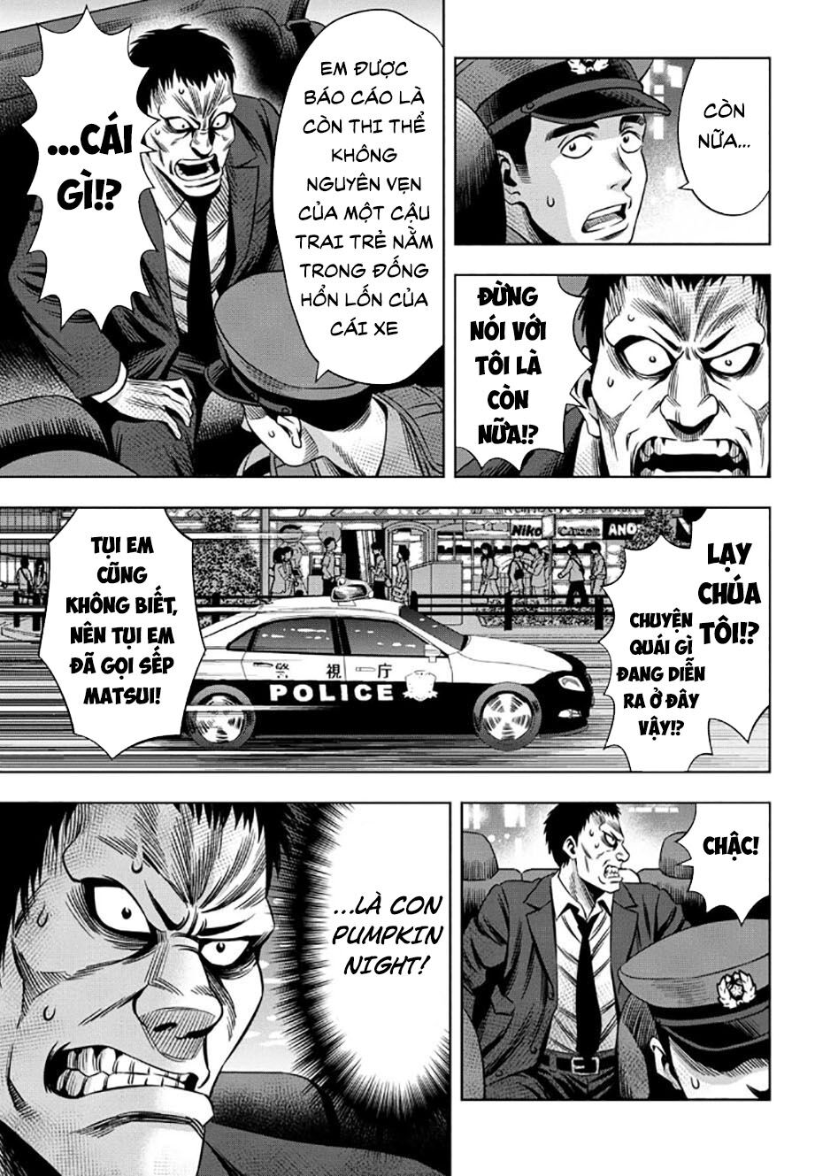 bí ngô cuồng sát - pumpkin night chapter 32 6