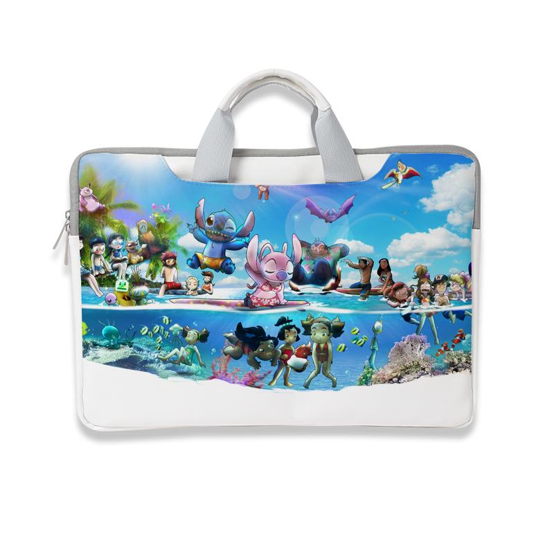 Disney Mickey Minnie Túi Laptop Dành Cho Macbook Air Pro 13 14 15.6 Tay Túi Đựng Máy Tính Xách Tay Dành Cho Dành Cho Laptop Dell Acer asus HP Túi Xách