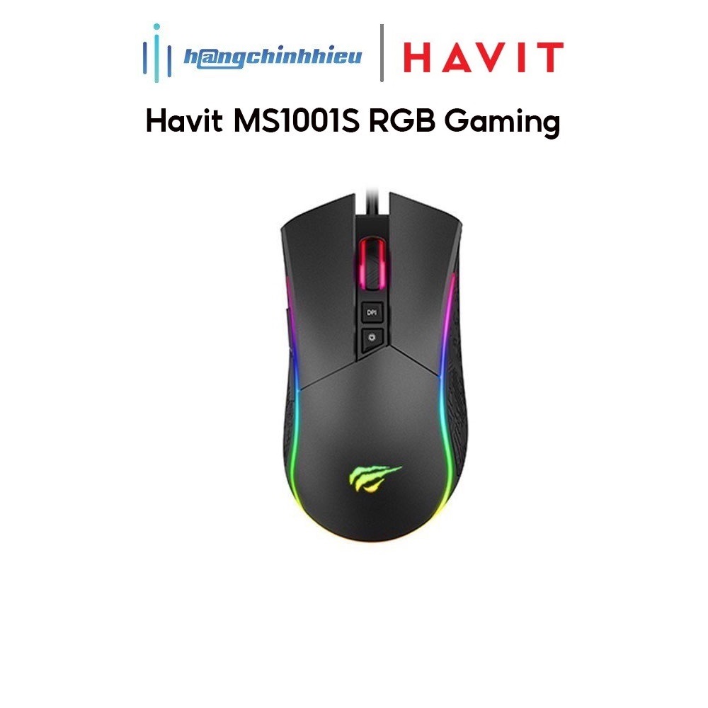 Chuột Havit MS1001S RGB Gaming Hàng chính hãng