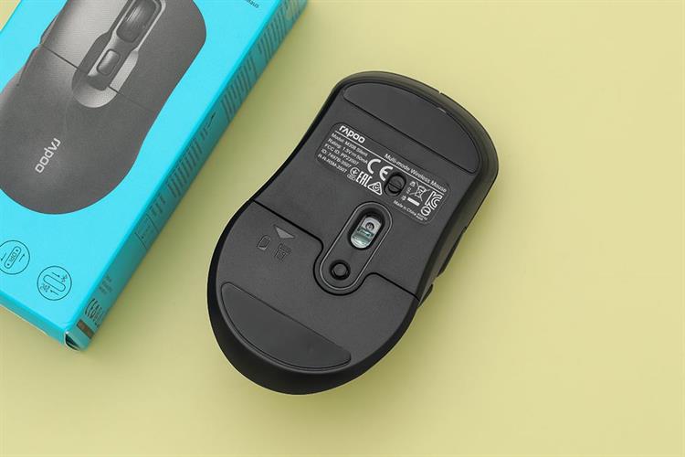 Chuột Bluetooth Rapoo B2W Silent – Chuột không dây siêu êm, nhỏ gọn, mượt mà cho mọi nhu cầu - Hàng Chính Hãng
