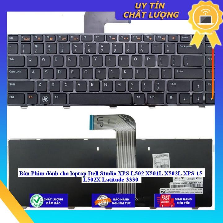 Bàn Phím dùng cho laptop Dell Studio XPS L502 X501L X502L XPS 15 L502X Latitude 3330 - Hàng chính hãng - ZIN MIKEY1496