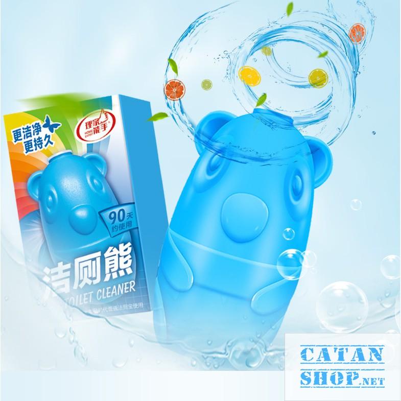 Lọ hình heo thả bồn cầu diệt khuẩn, khử mùi, tẩy siêu sạch, mùi thơm diệu nhẹ giúp giữ vệ sinh bồn cầu
