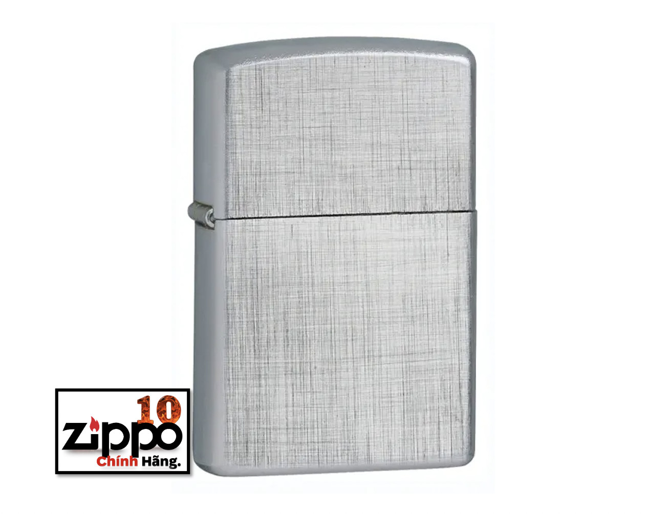 Bật lửa Zippo 28181 Classic Linen Weave - Chính hãng 100%