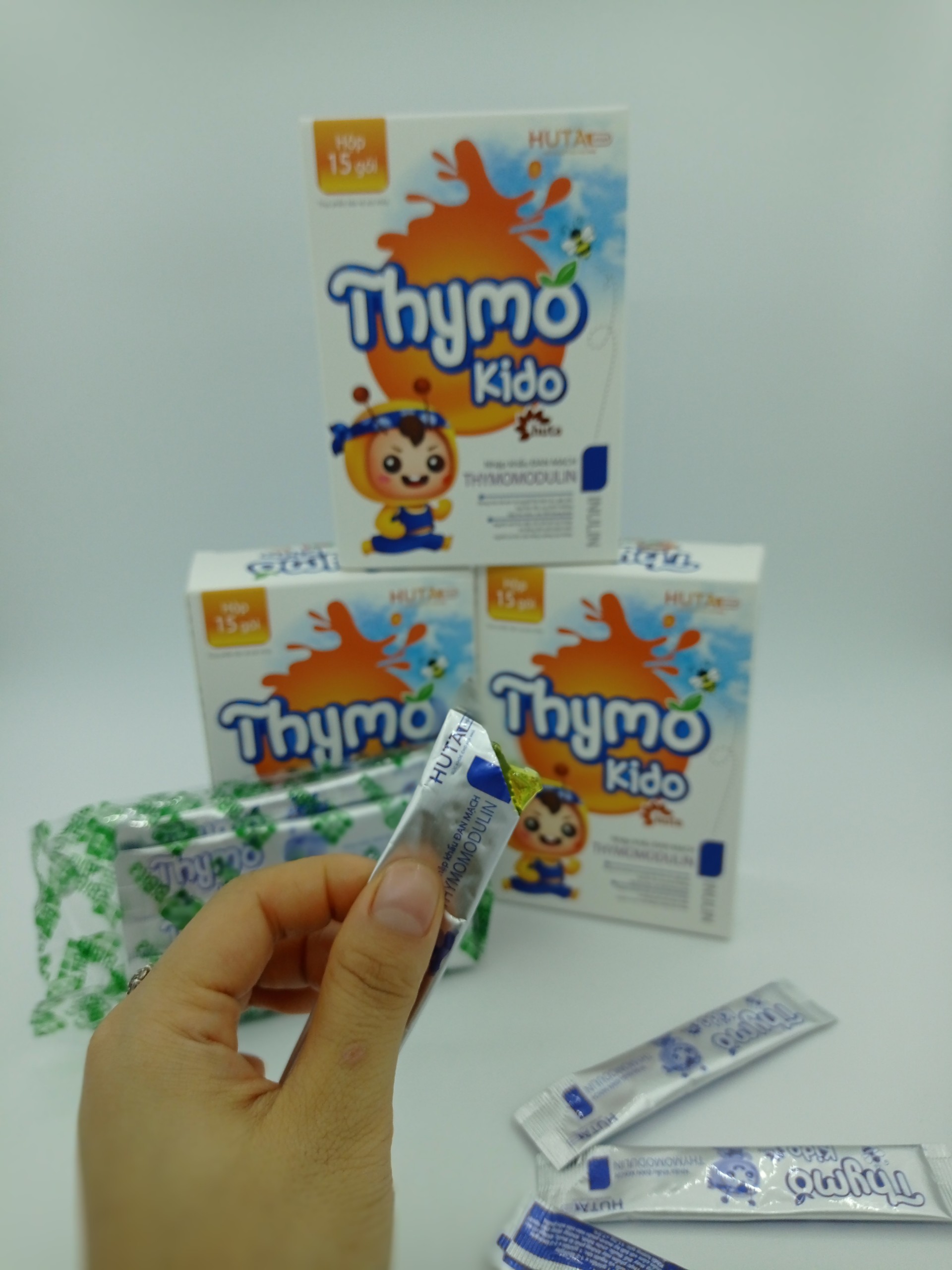 Thymokido huta - Thạch vị cam bổ sung canxi, các vitamin và acid amin