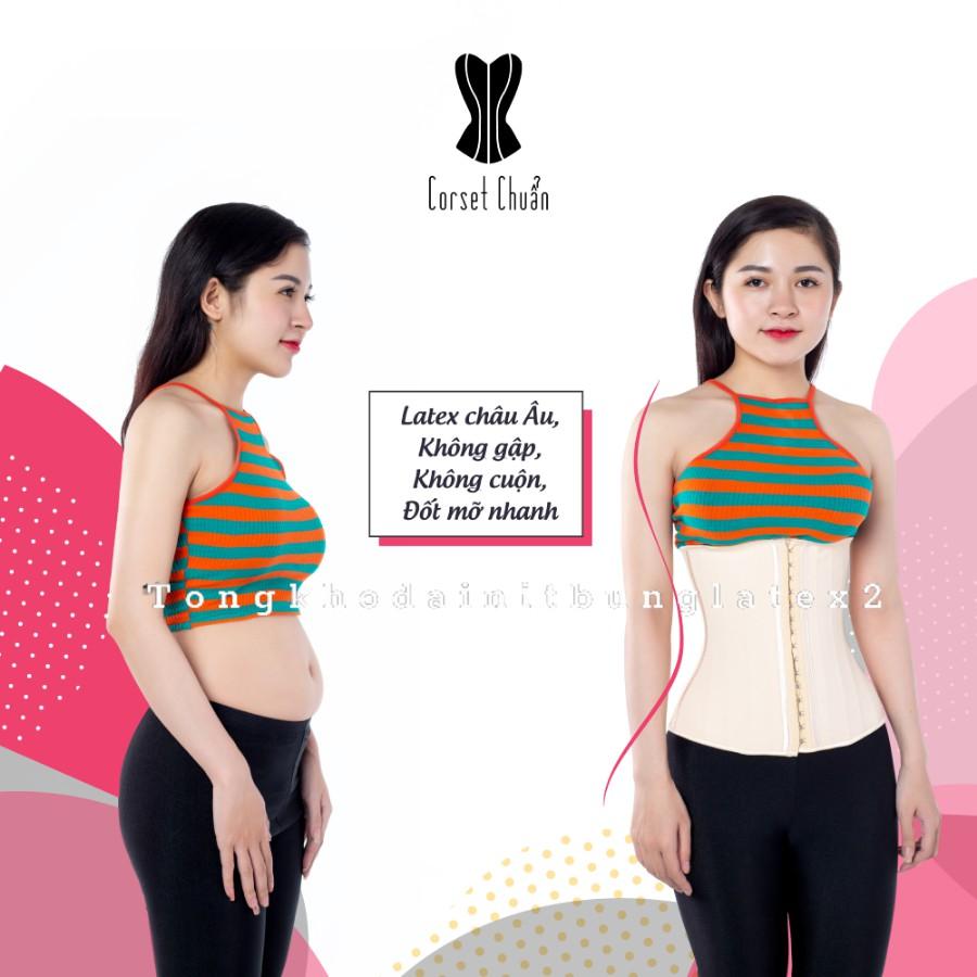 Đai nịt bụng 25 xương co giãn - định hình eo thon - bụng sau sinh
