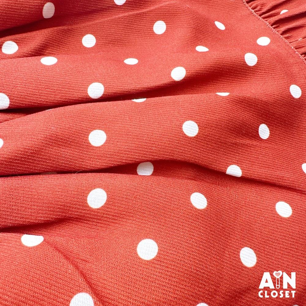 Chân váy Ngắn bé gái họa tiết Bi Cam Nhung text - AICDBGVLFGFC - AIN Closet