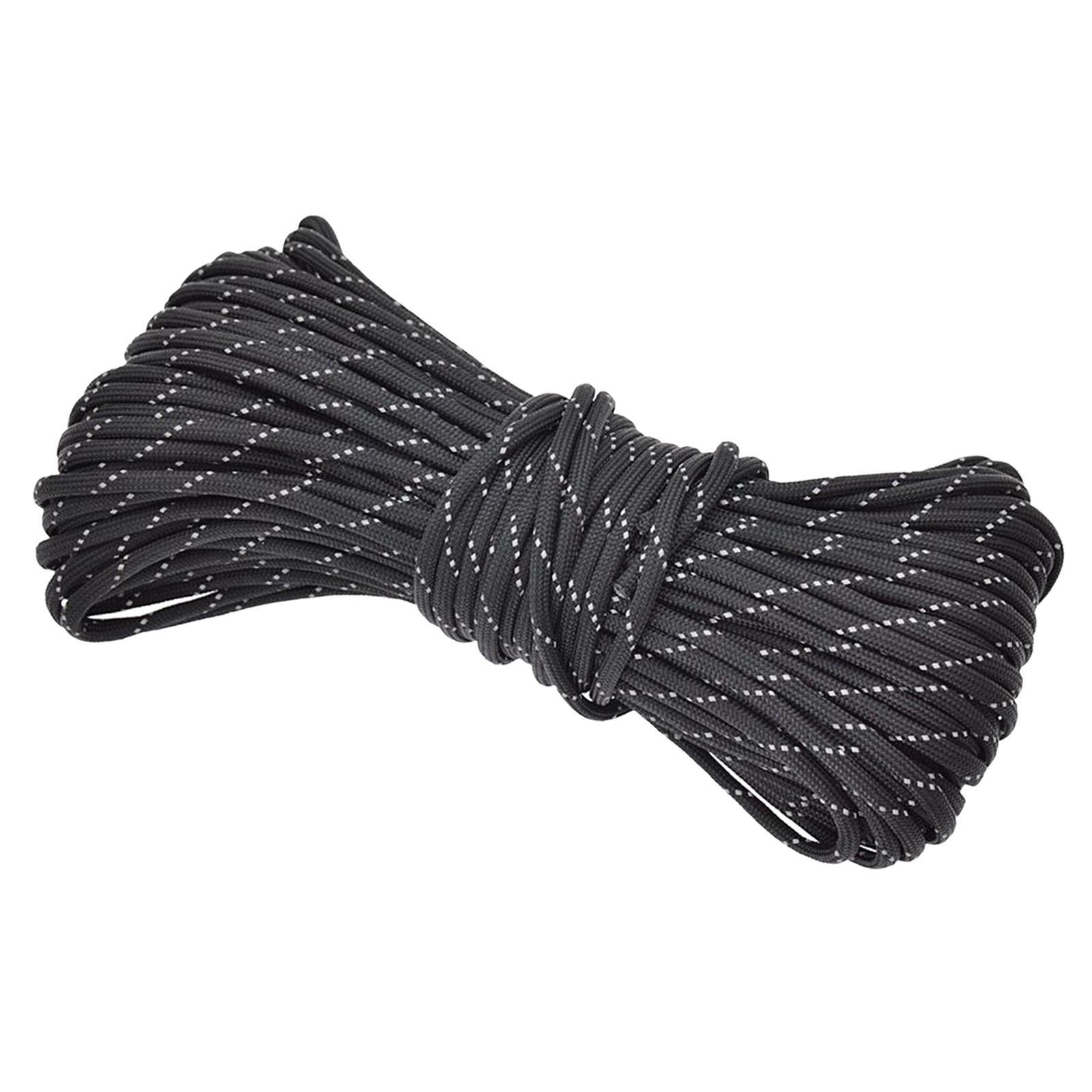 31m Survival Paracord Parachute Fire Cord Survival Ropes , 9 Stand Cores Outdoor Rope