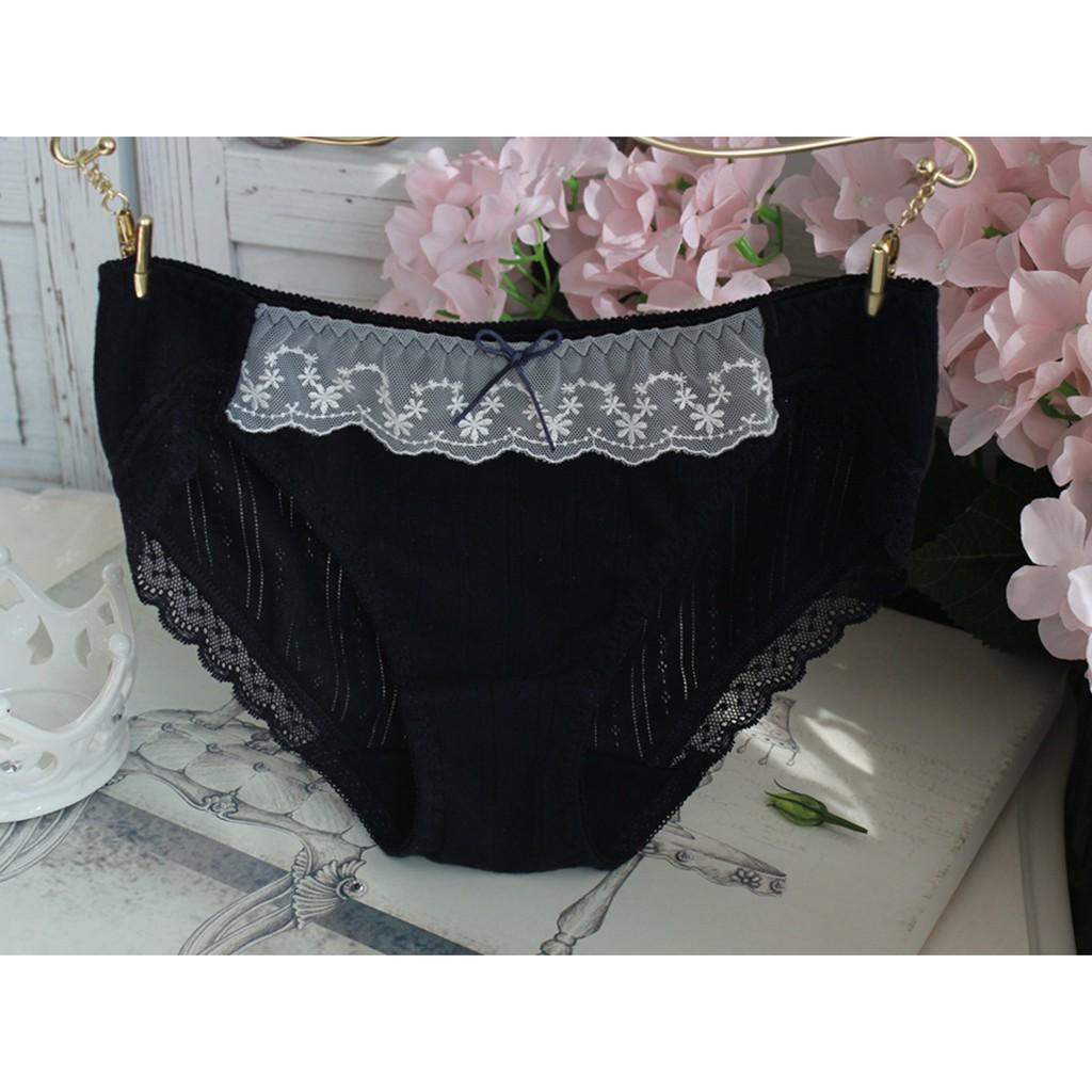 Quần Lót cotton Phối Ren Xuất Đông Âu Hàng Loại Đẹp.