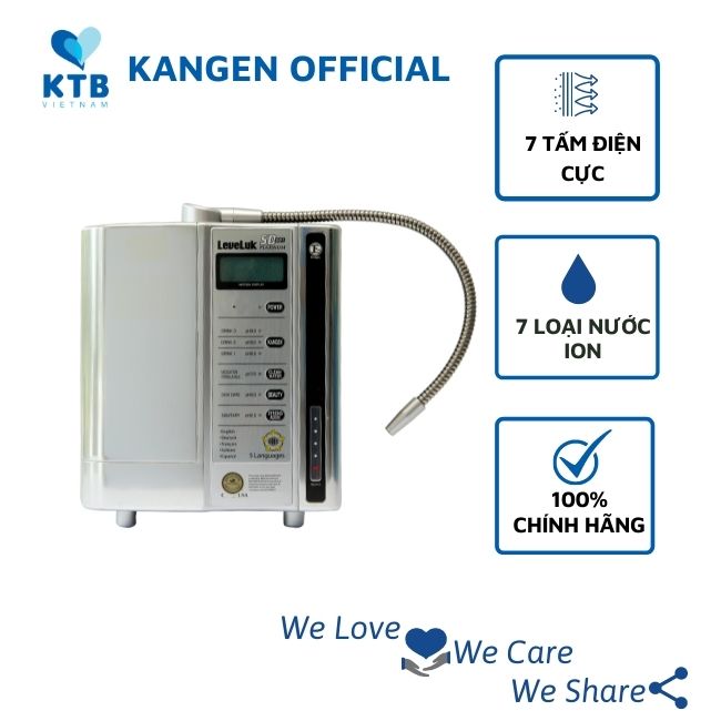 Máy lọc nước điện giải ion kiềm Kangen LeveLuk SD 501 Platinum - Hàng chính hãng Enagic