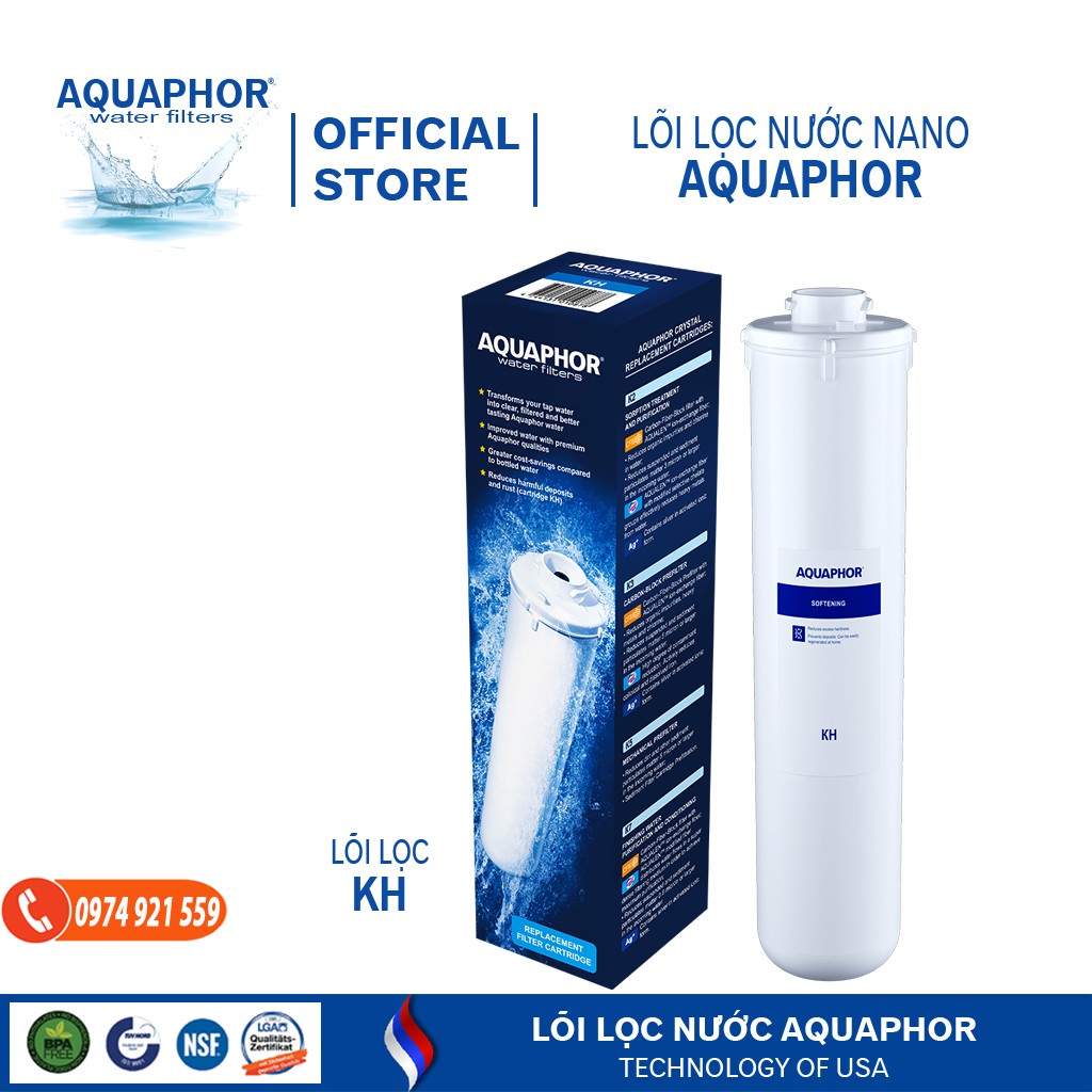 Lõi lọc nước số 2 lõi KH máy bình lọc nước Aquaphor máy bình lọc nước Nano của Mỹ