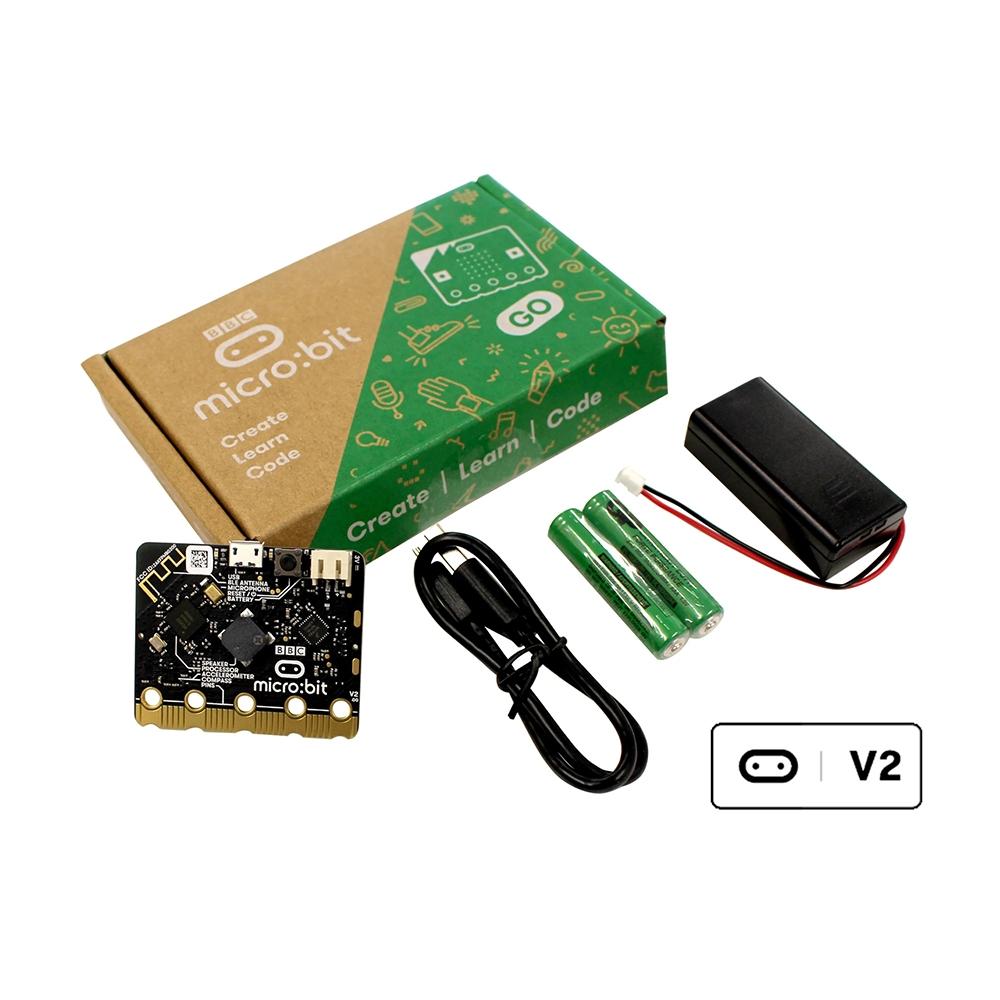 Kit lập trình STEM cho bé Micro:bit Go V2 - Hàng Chính Hãng