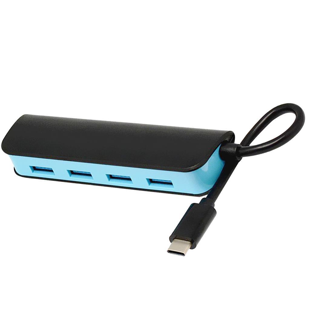 Hub Aluminum  Adapter  Dock Station -Through Charging