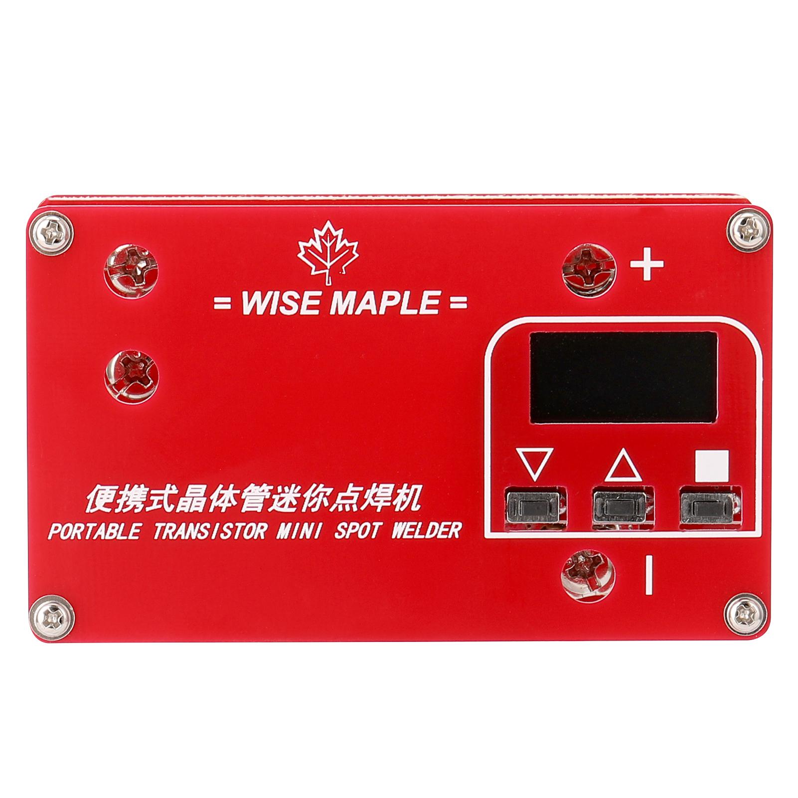 Portable Transistor Mini Lithium Battery Spot Welding Machine 3 Working Modes Adjustable Suitable for 0.1-0.12mm Nickel