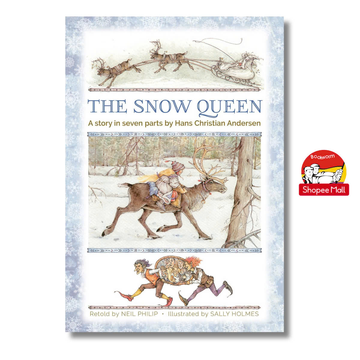 Sách - The Snow Queen: A story in seven parts by Hans Christian Andersen - Sách tiếng anh, thiếu nhi, bìa cứng