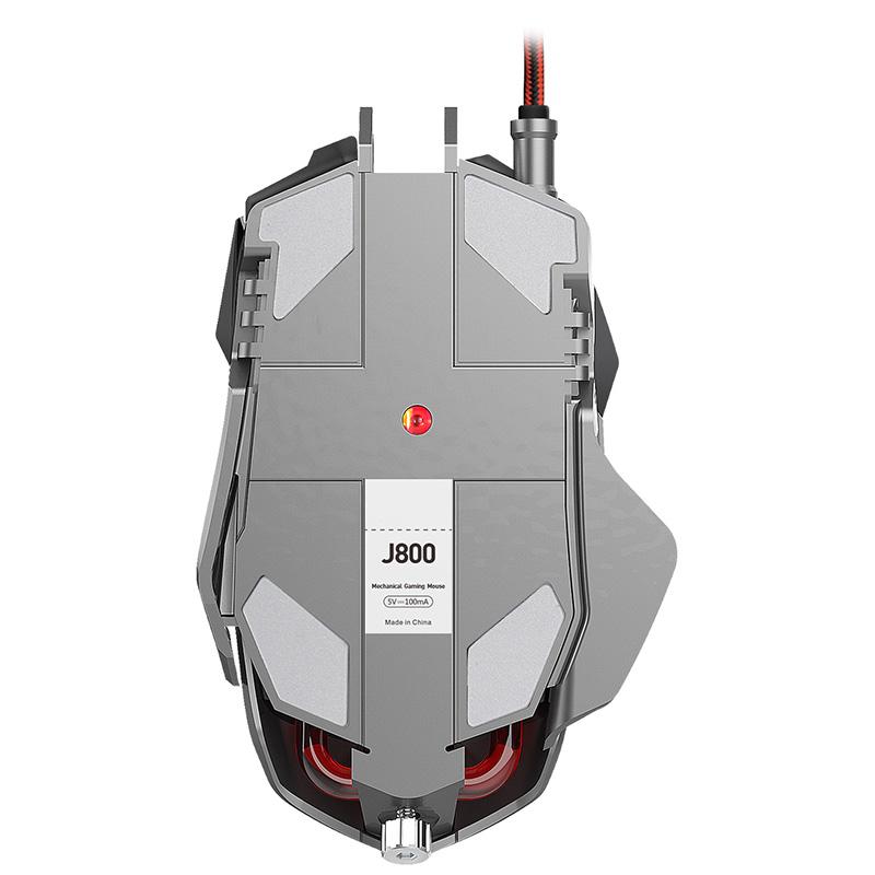 Hợp Kim Nhôm Có Dây 6400DPI Với Từ Đối Trọng Với Khối Game Thể Thao Chip Có Thể Điều Chỉnh Độ Nét Chuột Chơi Game Game Thủ