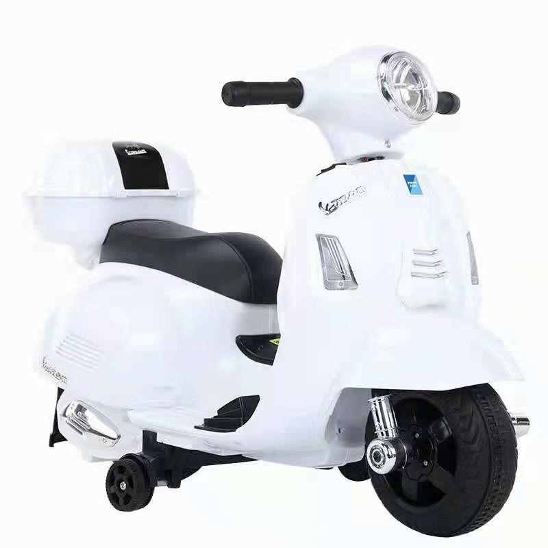 [SIÊU RẺ] Xe máy vespa cho bé Xe máy điện trẻ em sử dụng chân ga