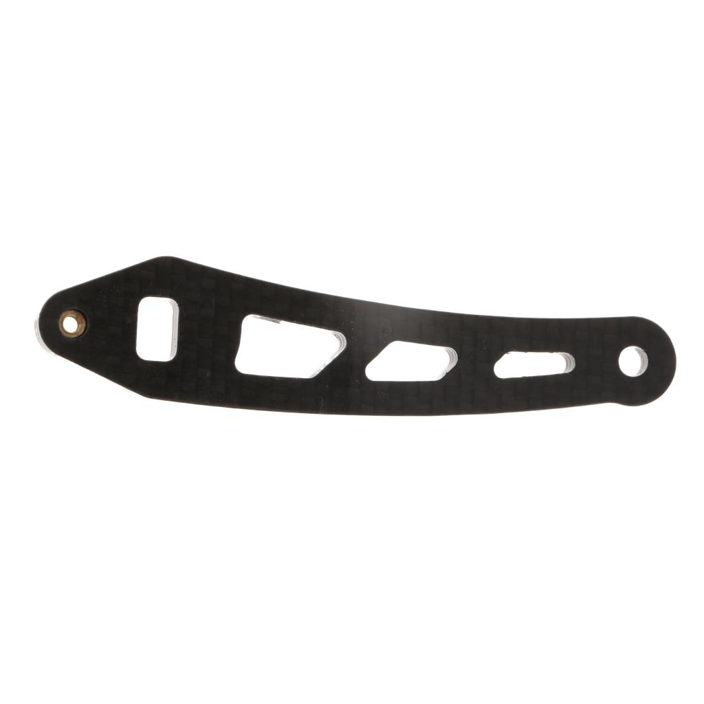 Carbon Fiber Fishing Reel Handle Replacement for Drum/Baitcasting Reel 4x7mm